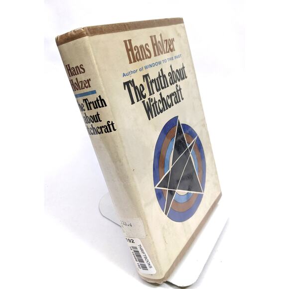The Truth About Witchcraft Hans Holzer - First Edition 1969 - EX-LIBRARY - Picture 2 of 10